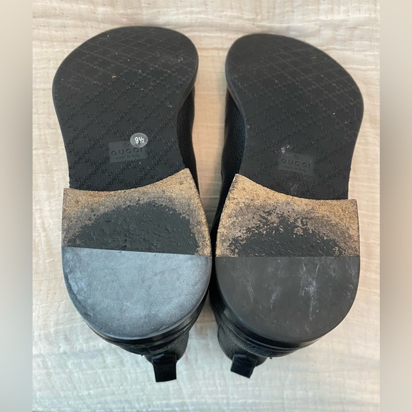 Authentic Gucci Men’s Leather Motorcycle Boot in Black, size 9.5 (like US 10D). - Picture 7 of 8